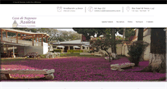 Desktop Screenshot of casaderepousoazaleia.com.br